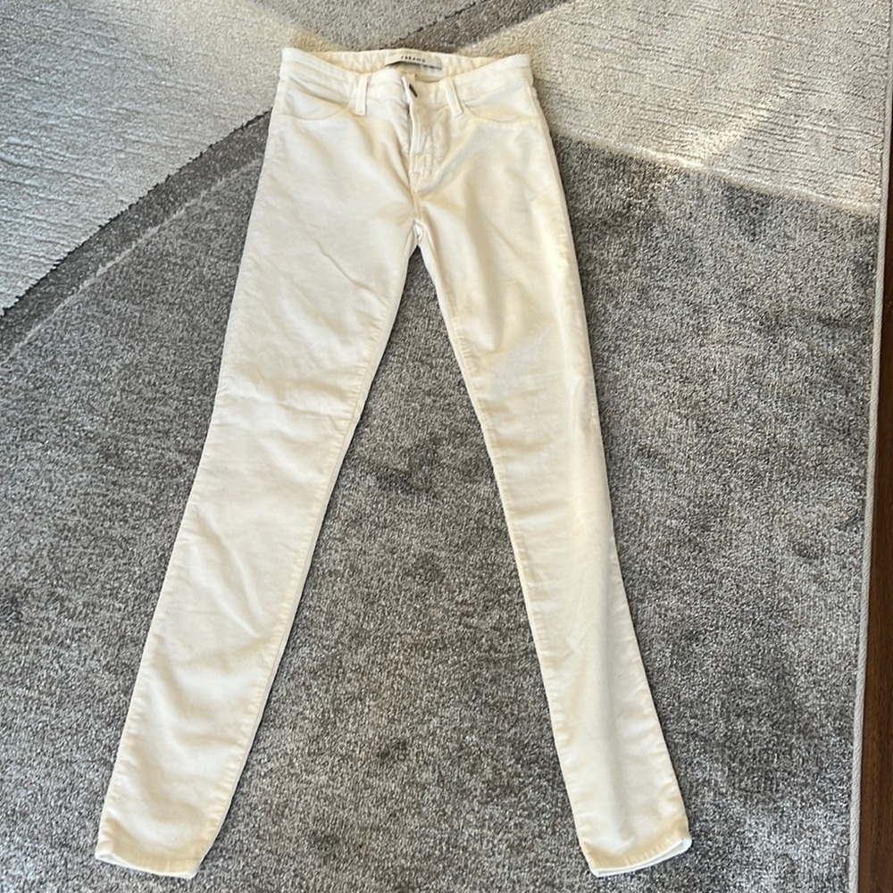 Jbrand super skinny velvet jean